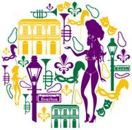 New Orleans Icon Montage
