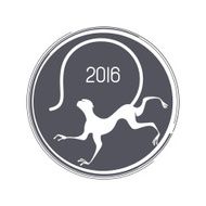 Chinese zodiac sign Monkey calendar 2016