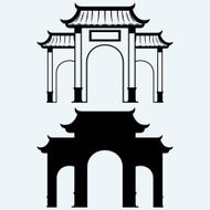 Ancient Chinese gate N2