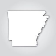 Arkansas Silhouette White