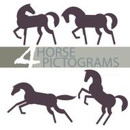 Horse Pictograms