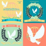 Vintage posters for the International Day of Peace