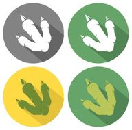 Collection of Dinosaur Paw - 5