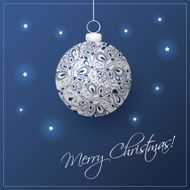 Christmas Balls - Greeting Card Template