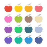 Flat design colors