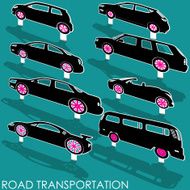 Pop up car icons
