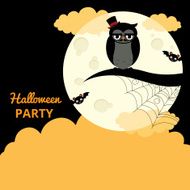 Poster for the Halloween party N2