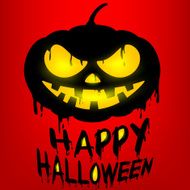 Happy Halloween with Jack o lantern pumpkin N3