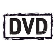 Black vector grunge stamp DVD N2