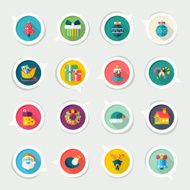 Christmas - Universal Flat Icons for Web and Mobile Applications N8