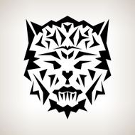 Abstract Mask Tribal Style N2