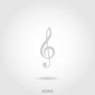 Treble Clef Icon N4