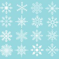 Snowflakes Silhouette Collections