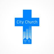 City cross logo