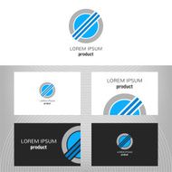 Vector design element for editing Business card