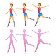 Sporty young girl N2