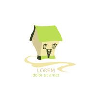 Cute Cartoon House N6