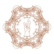 Element yoga Prithivi mudra hands N9