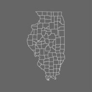 Illinois Map N9