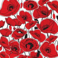 Red poppies N8