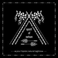 Tribal ethnic hipster logo N2