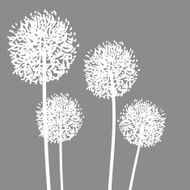 Abstract Dandalions background