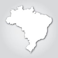 Brazil Silhouette White