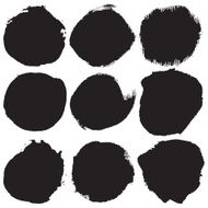 Watercolor background Spots Circles N7