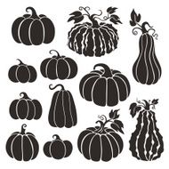 Pumpkins set