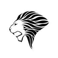 Lion Head Silhouette N9