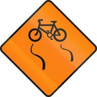 Slip Danger For Cyclists In Ireland N2