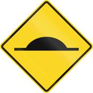 Road Bump In Canada