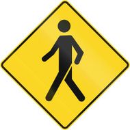 Pedestrian Crossing In Canada