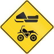 Snowmobile And ATV Warning in Canada