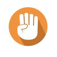 Four fingers gesture