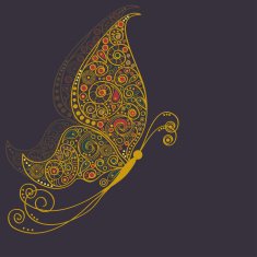 abstract butterfly N6