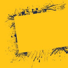 Splash frame yellow N2