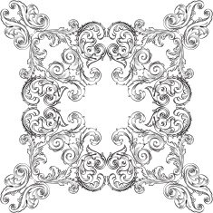 Retro art frame N2