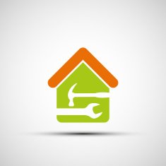 Silhouette of a house N2