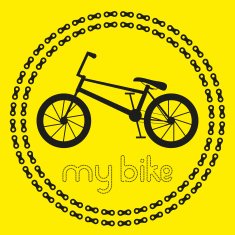 My BMX bike icon (logo or label) N2