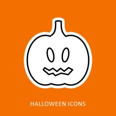 Halloween pumpkins icon N11