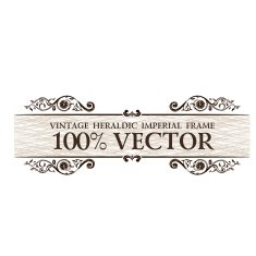 Vintage ornament frame lines background N2