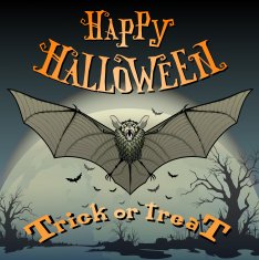 halloween background N145