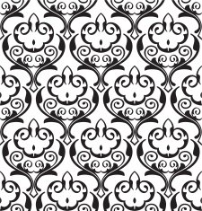 Baroque swirll seamless pattern N2