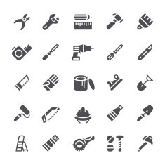Tool Silhouette Icons