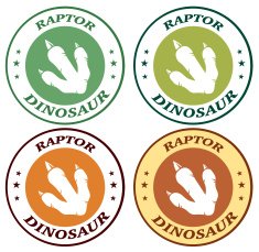 Collection of Dinosaur Paw - 3