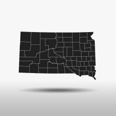 South Dakota Map N2