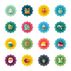 Christmas - Universal Flat Icons for Web and Mobile Applications