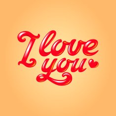 I love you inscription N2