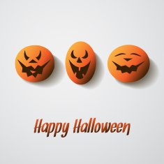 Happy Halloween Card - Vector Illustration N2